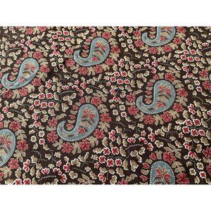 Howard Marcus "Hope" for Moda Fabrics Pattern 46082 Cotton Brown Paisley Print